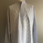 Bondeskjorte i bomuld - Mælkedreng (stof 145), voksen