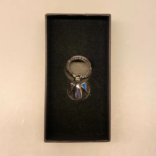 Nøglering Engel blank Sølv, engel, engelnøglering, skytsengel, amulet, passer på dig, en kærlig tanke, gaveide gave, flot, smuk, sølvfarvet, blank, biti, ribe, valentines, dag, gave, kærlighed,