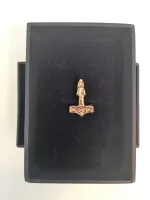 vikingesmykke - vedhæng thorshammer mjølner i bronze