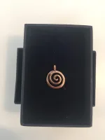 Vikingevedhæng i Bronze - Spiral - Billede 3