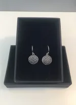 vikingesmykke vikingesmykker øreringe,ørestikkere ringkæder borrestil i sølv