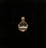 Vikingevedhæng i bronze - Gotlandsk Bjergkrystal mellem, M, Vikingevedhæng i bronze - Gotlandsk Bjergkrystal lille, museumssmykker, vikingesmykker, vedhæng, bronze, kobber, fund, udgravninger, kopi, smykker, ægte, original, aser, gamle, nordiske, guder, mytologi, nordisk, vikingetiden, biti, ribe