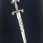 Vikingevedhæng i sølv - Sværd, vikingesmykke, museums, museumssmykker, kopismykker, vikinger, ribe, nordens ældste, vadehavet, nationalpark, biti, nordiske smykker, guder,