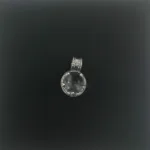 Vikingevedhæng i sølv m. gotlandsk krystal - XS,Vikingevedhæng i sølv m. gotlandsk krystal - S, lille, sølvskat, sølv, ægte, vikingesmykker, sølvvedhæng, museums, smykker, vikinger, vikingetid, fund, gamle, nordiske, guder, tro, aser, forstørrelsesglas, magisk, krystalkugle, kopi, biti, ribe, gotland, gottland,