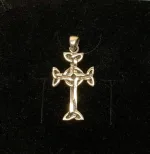 Vedhæng i sølv Lendalfoot Kors, np, 06-346-2, evighed, uendelighed, kors, sølvkors, vikingekors, vikinger, vikingetid, keltertid, keltisk mønster, fund, sølvkors, sølvvedhæng, ægte, original, oprindelig, gammelt, kopi, kopismykke, museumssmykke, ribe, biti