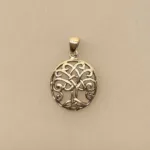 vikingesmykke - vedhæng livets træ yggdrasil i sølv