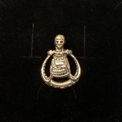 Vikingevedhæng i sølv - Freja - Rund stor - Vikingevedhæng i sølv - Rund Freja - freya, freyja, kærlighed, kærlighedsgudinde, frugtbarhed, asatro, aserne, valkyrie