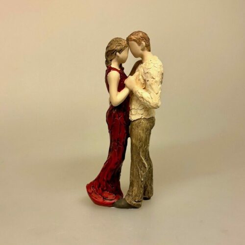 More Than Words Lille Par der står sammen - Day to Remember, bryllupskage, kagetop, kagefigur, lille, let, rød,