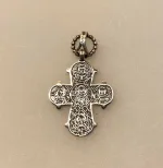 Vedhæng i Sølv - Dagmarkors Stort, Vedhæng i sølv - Dagmarkors mellem, vikingesmykker, museumssmykker, kopi smykker, dagmar, dronning dagmar, ribe, vadehavet, fund, kors, biti, Vedhæng i sølv - Dagmarkors stort, sølvkors, dronning, Dagmar, ud i Ribe, sølvvedhæng, sølvkors, kors, sølvsmykke, stort, flot, ribe, fund, museumssmykker, kopi, ægte, original, sterling sølv,,