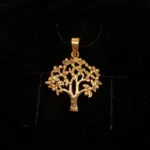 Vikingevedhæng i bronze - Livets træ "Yggdrasil Yduns æbler" vikingevedhæng bronze livets træ yggdrasil yduns æbler