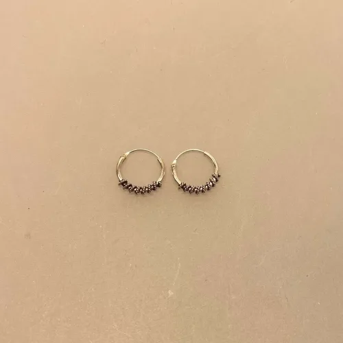 Creoler i sølv Ø 12 mm med twistet snoning, billige, ægte, sterling, holdbare, cool, Ø 12 mm Creoler sølv med twistet snoning, biti, ribe, twistet, snoet, Sølvøreringe, sølv smykker, ørenringe, øreringe, runde, ringe, hoops, creol, creoler,