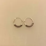 Creoler i sølv Ø 12 mm med twistet snoning, billige, ægte, sterling, holdbare, cool, Ø 12 mm Creoler sølv med twistet snoning, biti, ribe, twistet, snoet, Sølvøreringe, sølv smykker, ørenringe, øreringe, runde, ringe, hoops, creol, creoler,