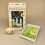 Elsa Beskow børnebestik - Mors lille Ole, barselsgave, dåbsgave, til de små, nostalgisk, emil, børneservice, barnebestik, Mors lille Ole Elsa Beskow service bestiksæt