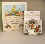 Elsa Beskow Dyb Tallerken - Blomsterbørn, skål, Blomsterbørn, barnedåb, dåbsgave, barselsgave, astrid lindgren, svensk, nostalgisk,Elsa Beskow service Blomsterbørn flad tallerken, blomsternes bog, blomsterfesten, blomsterbarn,