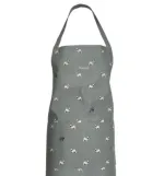 Forklæde i Bomuld med tryk - Unisex - Mops, mops, mopser, pug, möpse, hund, hunde, ting med, køkken, forklæde, til mænd, til herrer, til damer, sophie allport, apron, pug life, køkkentekstiler, gave, gaveide, mopshund, julegave, flot, kvalitet, lækkert, tryk, engelsk, smukt, biti, ribe