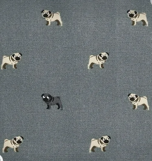 Viskestykke Bomuld med tryk - Mops, Forklæde i Bomuld med tryk - Unisex - Mops, mops, mopser, pug, möpse, hund, hunde, ting med, køkken, forklæde, til mænd, til herrer, til damer, sophie allport, apron, pug life, køkkentekstiler, gave, gaveide, mopshund, julegave, flot, kvalitet, lækkert, tryk, engelsk, smukt, biti, ribe