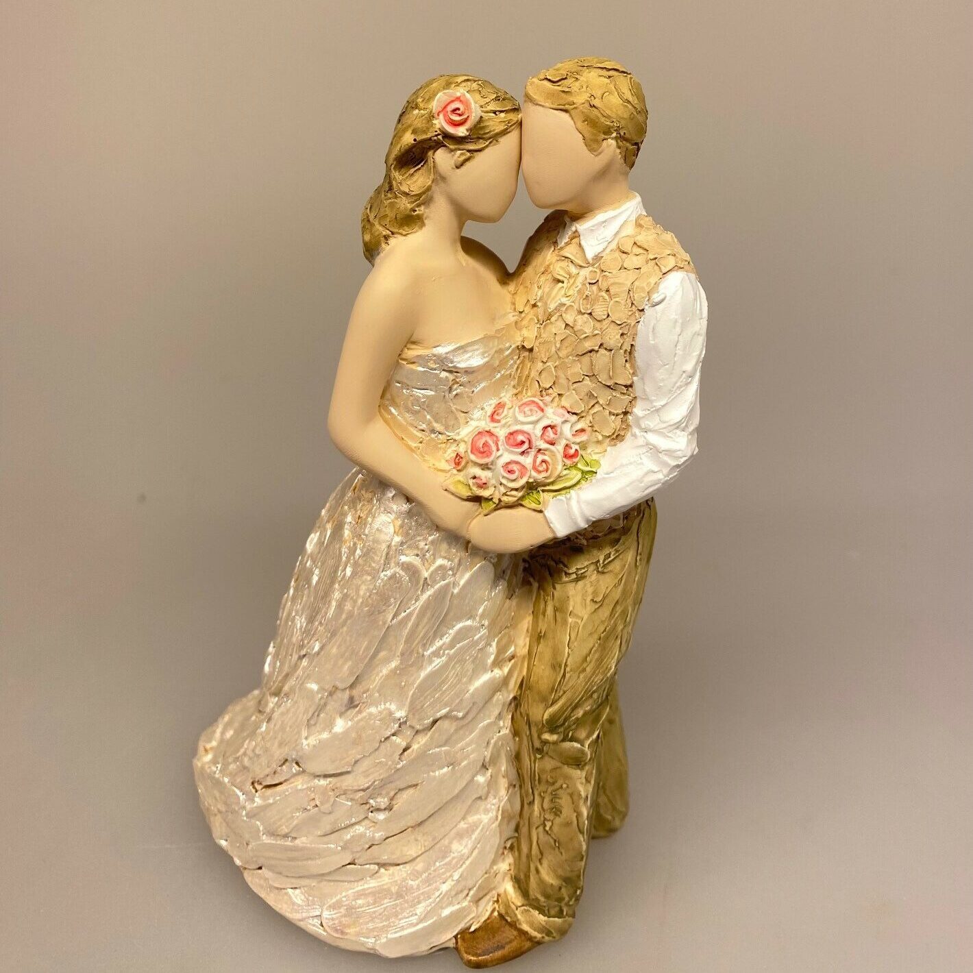 More Than Words - Lille Brudepar - Celebration, Arora "More than words" - Lille brudepar - Celebration - bryllup- bryllupskage - bryllupskagepynt - kagedekoration -