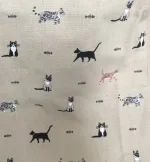 Forklæde i Bomuld med tryk - Unisex - Katte