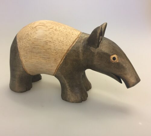 Tapir - Håndskåret af Træ