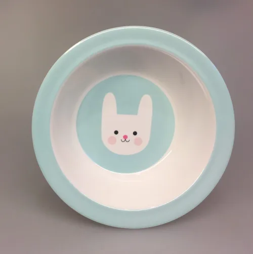 Dyb Tallerken melamin - Kanin, Tallerken - Dyb - Kanin