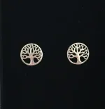 livets træ yggdrasil livstræet vikingesmykker viking smykke øreringe sølv ørestikker