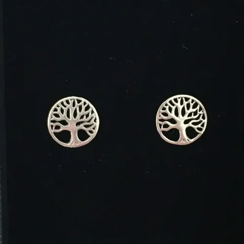 livets træ yggdrasil livstræet vikingesmykker viking smykke øreringe sølv ørestikker