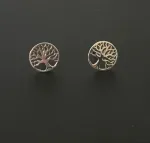 livets træ yggdrasil livstræet vikingesmykker viking smykke øreringe sølv ørestikker