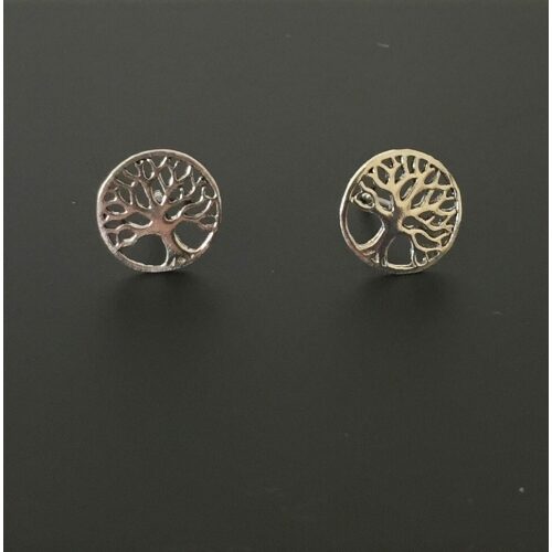 livets træ yggdrasil livstræet vikingesmykker viking smykke øreringe sølv ørestikker