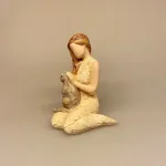 More Than Words - Siddende Pige med Kat - Affection - Billede 2