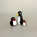 Pingvin - Håndlavet af Træ - Rund , Pingvin - Håndlavet af Træ - Høj, trædyr, fugl, sydpolen, arktis, pinguin, pingvin, træpingvin, figur, design, håndlavet, kunsthåndværk, brugskunst, personlig, gave, gaveide, symbolsk, biti, ribe