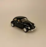 VW Folkevogn Bobbel Classic - sort, VW Folkevogn Bobbel Classic - Sort,Bil metal VW - Folkevogn Bobbel - "classic" Sort