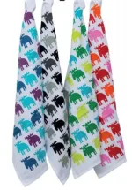 Viskestykke Bomuld med tryk - Elge grøn/turkis, Viskestykke Bomuld med tryk - Elge grøn/turkis, viskestykke, nordisk, svensk, design, kvalitet, elg, elge, elgsdyr, älg, moose, elks, sjovt, gaveidé, julegave, jagt, køkken, madlavning, kok, grøn, grønne farver, moderne, biti, ribe, Viskestykke Bomuld med tryk - Elge grøn/turkis - Viskestykke Bomuld med tryk - Elge rød/pink/orange - Viskestykke Bomuld med tryk - Elge blå/turkis/lilla