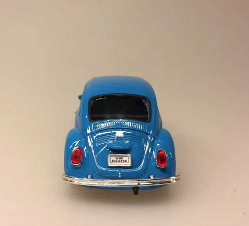 Bil metal VW - Folkevogn Bobbel - "classic" Blå