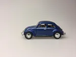 Bil metal VW - Folkevogn Bobbel - "classic" Blå Metallic