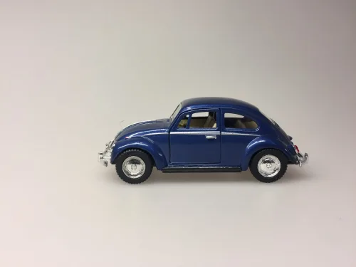 Bil metal VW - Folkevogn Bobbel - "classic" Blå Metallic