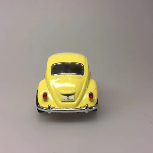 Bil metal VW - Folkevogn Bobbel - "classic" Gul