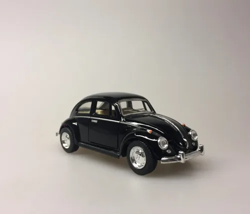 Bil metal VW - Folkevogn Bobbel - "classic" Sort