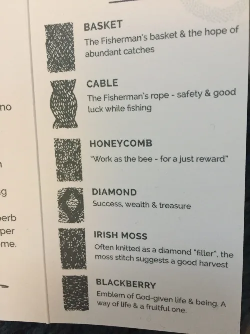 Aran Poncho i merinould - Petrol