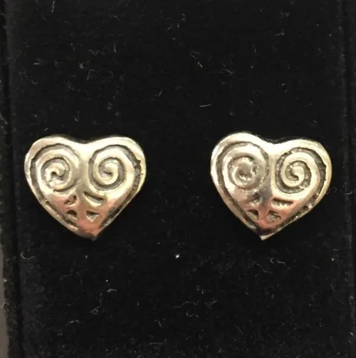 Vikingeøreringe Sølv Ørestikkere - Vejviser amulet, beskytter. beskyttelse, skytsengel, amulet, passer på, hjælper, vikingesmykker, vikingeøreringe, museumssmykker, museums smykker, kopi, oldnordisk, vikinge, vikinger fund, ægte sølv, sterling sølv, nikkelfri, flotte spændende, interessante, historiske, kopi smykker, biti, ribe, nordisk, mytologi, asatro, symboler, symbolik, historiske smykker, vikingetiden