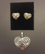 Vikingeøreringe Sølv Ørestikkere - Vejviser amulet, beskytter. beskyttelse, skytsengel, amulet, passer på, hjælper, vikingesmykker, vikingeøreringe, museumssmykker, museums smykker, kopi, oldnordisk, vikinge, vikinger fund, ægte sølv, sterling sølv, nikkelfri, flotte spændende, interessante, historiske, kopi smykker, biti, ribe, nordisk, mytologi, asatro, symboler, symbolik, historiske smykker, vikingetiden