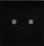 Vikingeøreringe Sølv Ørestikkere - Jordknude Lille, vikingesmykker, vikingeøreringe, vikinge ørestikkere, vikinger, vikingetiden, smykker, sølv, ægte sølv, sterling sølv, museumssmykker, museums smykker, kopi, kopi smykker, vikinge kopi, fund, vikingefund, nordiske, mytologi, aserne, gammel, nordisk, historiske smykker, Ribe, Biti, flotte, specielle, keltisk, keltisk flet, evigheden, symbolik, historie, historiske, tallet fire, magisk, amulet, gave, konfirmation, Danmark,dansk, gaveide,