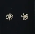 Vikingeøreringe i sølv - ørestikkere - Drømme amulet, ægte, magisk, magi, beskyttende, drømmefanger, drømmeamulet, held, lykke, hængeøreringe, ørekrog, heksetegn, tegn, runestav, vikingesmykker, vikingeøreringe, vikingesmykker, museumssmykker, ægte, sterling sølv, 925, ren, sølvsmykker, symbolsk, gave, gaveide, sølvbryllup, bryllup, fødselsdag, konfirmation, aser, freja, sol, biti, ribe, vadehavet, nationalpark, fund, udgravninger