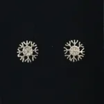 Vikingeøreringe i sølv - ørestikkere - Drømme amulet, ægte, magisk, magi, beskyttende, drømmefanger, drømmeamulet, held, lykke, hængeøreringe, ørekrog, heksetegn, tegn, runestav, vikingesmykker, vikingeøreringe, vikingesmykker, museumssmykker, ægte, sterling sølv, 925, ren, sølvsmykker, symbolsk, gave, gaveide, sølvbryllup, bryllup, fødselsdag, konfirmation, aser, freja, sol, biti, ribe, vadehavet, nationalpark, fund, udgravninger