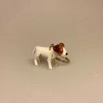Nøglering af Kernelæder - Jack Russel Terrier - Ribe hund