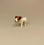Nøglering af Kernelæder - Jack Russel Terrier - Ribe hund
