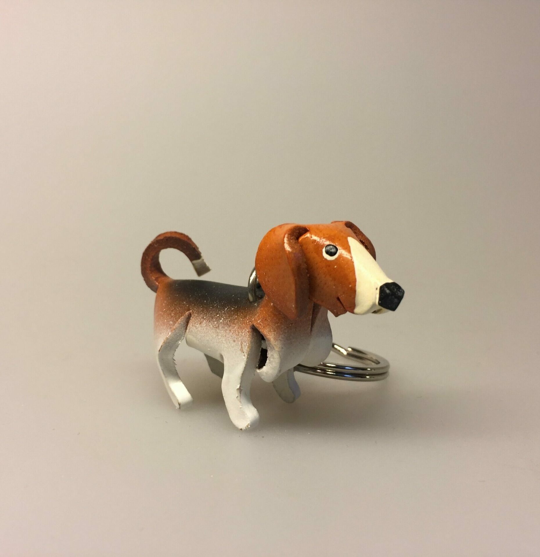 Nøglering af Kernelæder - Jack Russel Terrier - Nøglering af Kernelæder - Beagle