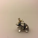Memo - Fotoholder Frø med krone - Frøprins