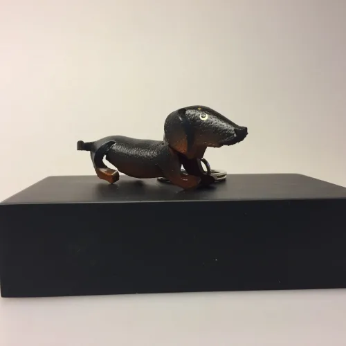 Nøglering af Kernelæder - Gravhund