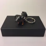 Nøglering af Kernelæder - Gravhund