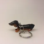 Nøglering af Kernelæder - Gravhund